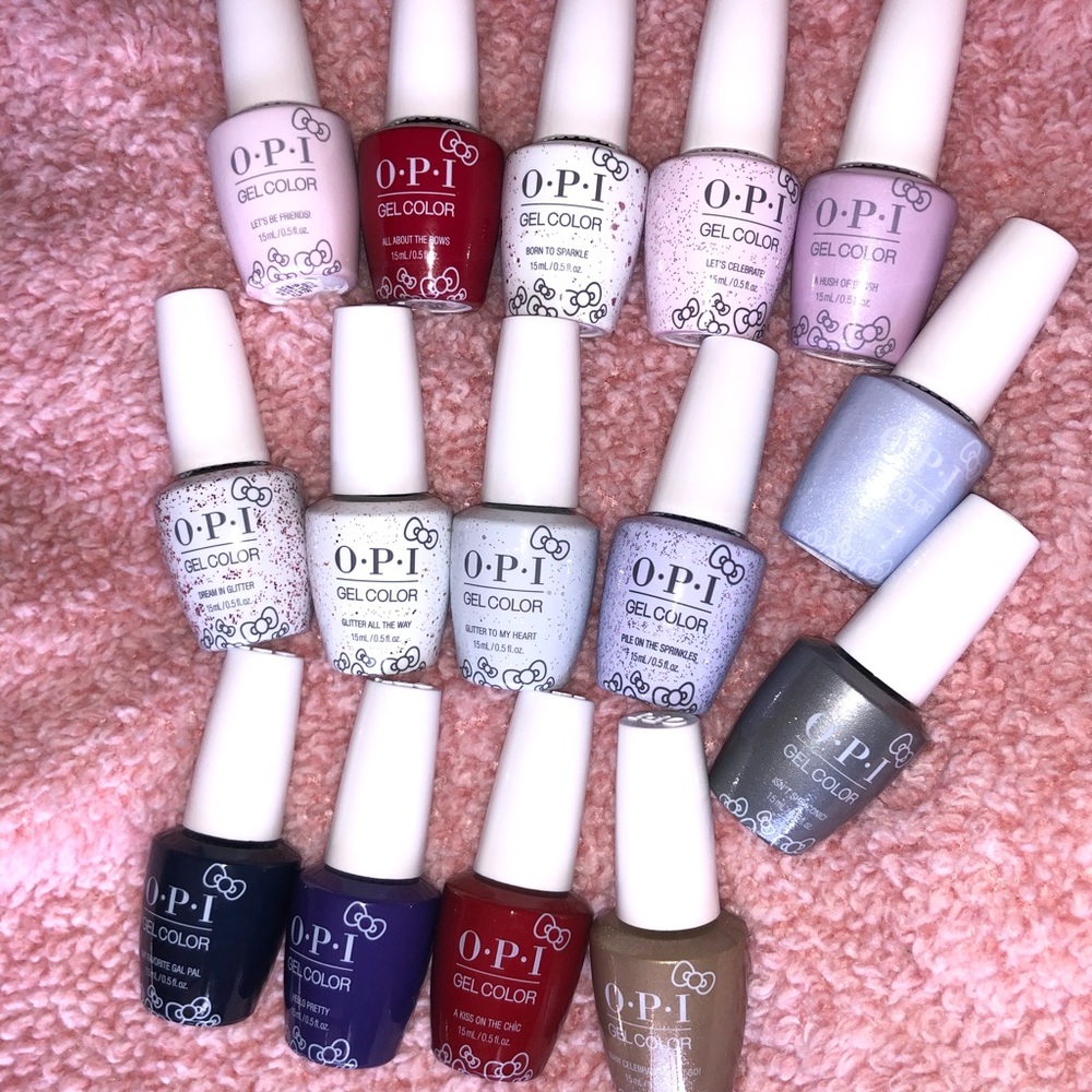 - OPI Hello Kitty Gel Collection